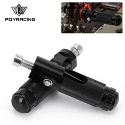 Motorcycle Footpegs CNC Aluminum Motor Bike Universal Folding Footrests Foot Pegs Premium Rear Foot Pedals Frepose Pieds Moto