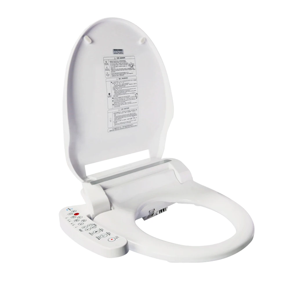 Couvercle de toilette intelligent multifonctionnel pour salles de bain, siège métropolitain, fermeture lente, sèche-linge chaud, lavage à l'eau chaude, veilleuse, écran d'affichage