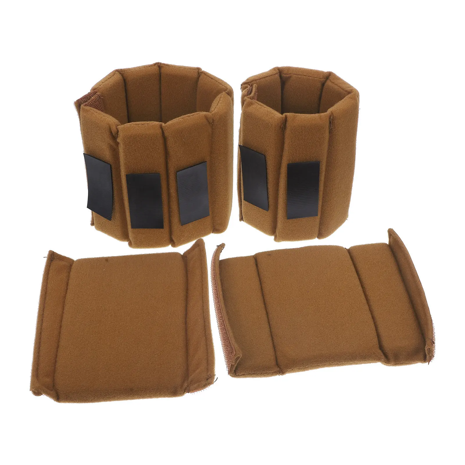 4Pcs Camera Bag Divider Adjustable Hook Loop Sticky Strap Insert Inner Compartment Camera Insert Protective Organizer Padding