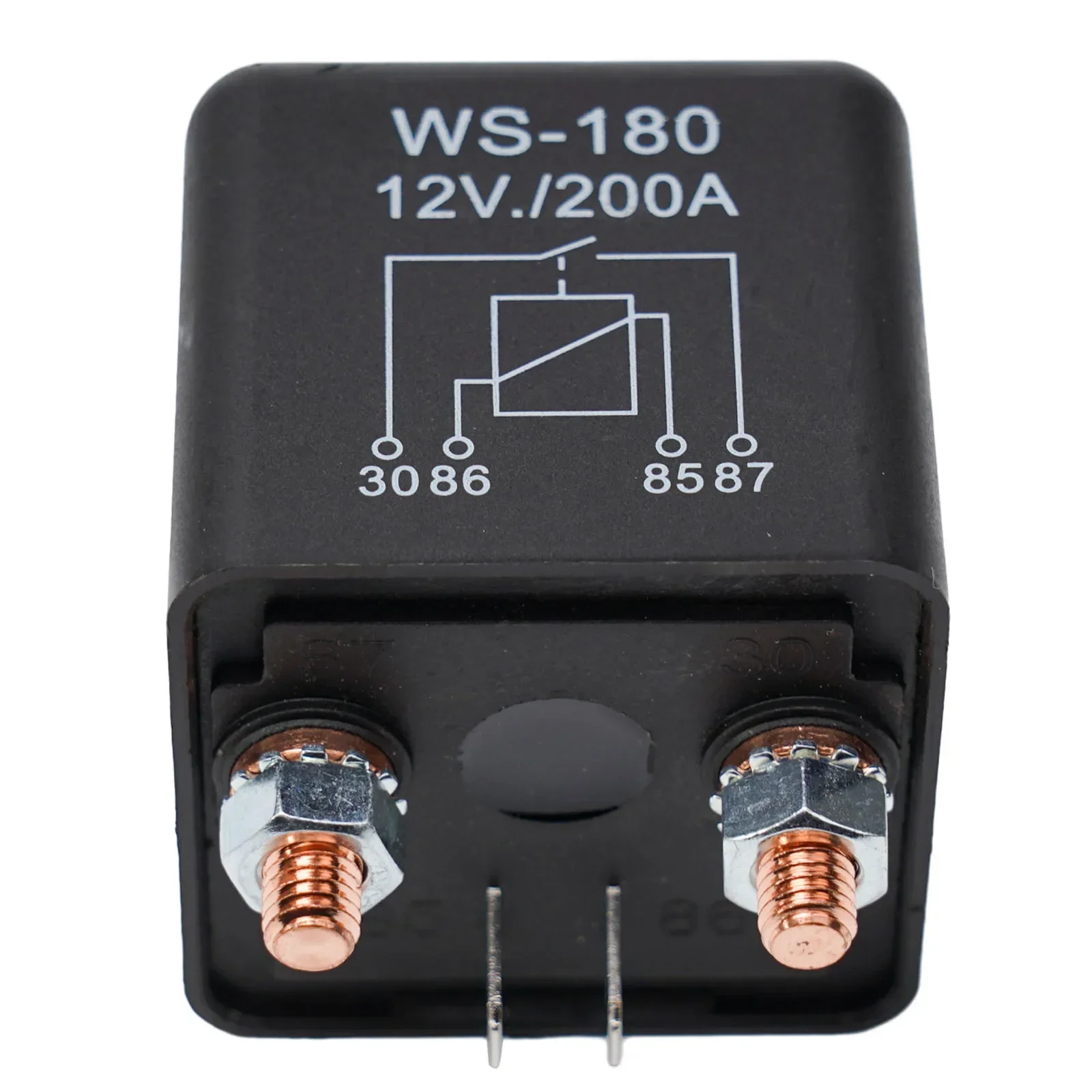 Auto General Relay 4Pin Over 200A 12V Dual Battery Isolator Relay Start On/Off Car Power Switch Automotive Control Unit