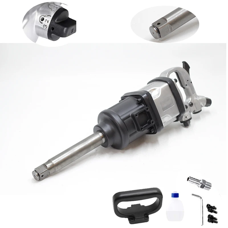1 Inch High-Torque 4000 N-m Air Impact Wrench Professional Industrial Pneumatic Tool Heavy Duty 4000 N-m Industrial Pneumatic