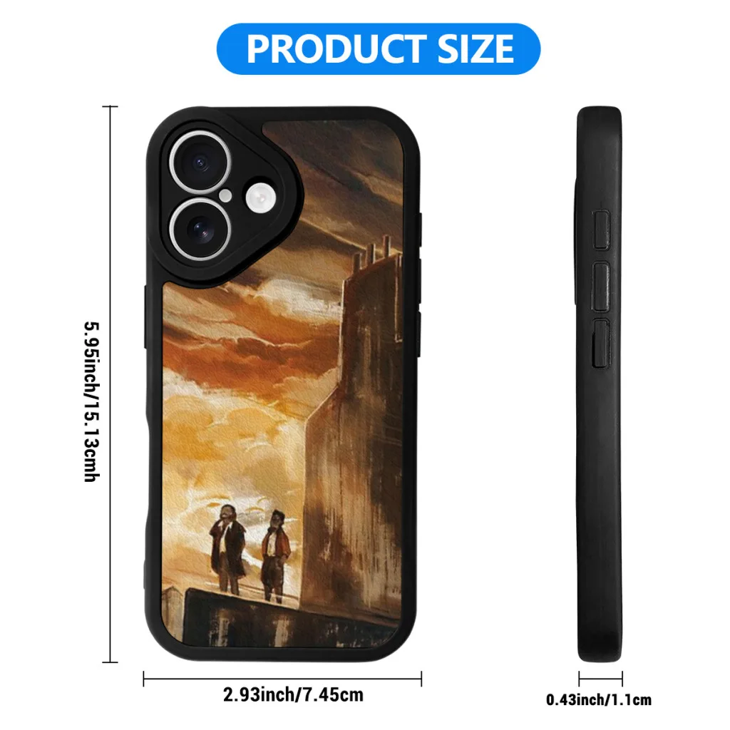 Phone Case For iPhone 16 Pro Max Plus Silicone Skin Case Disco Elysium