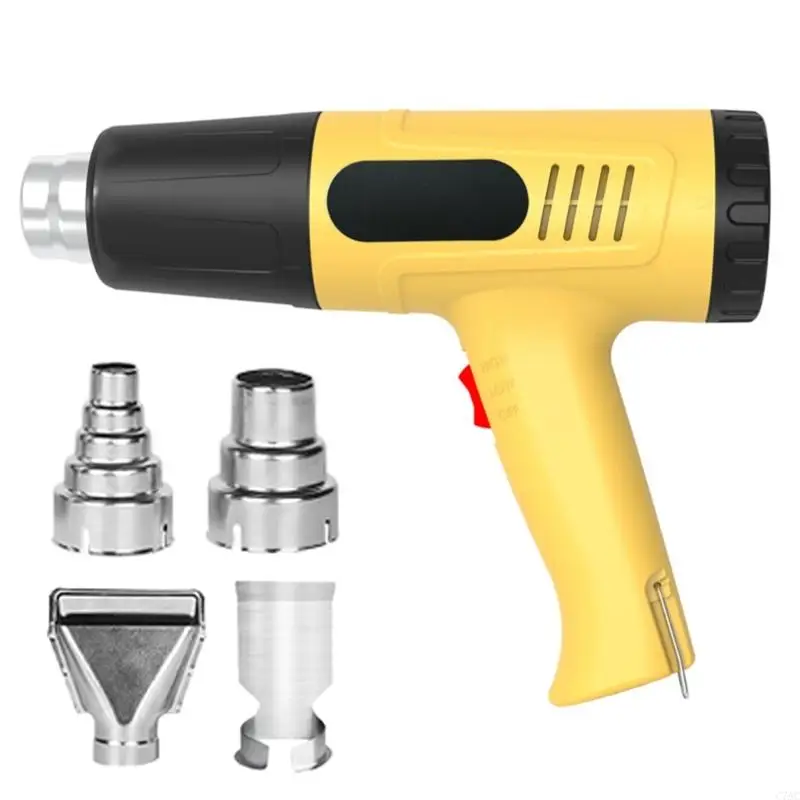 

600W 300℃ 600℃ Heating Guns Heavy Duty Hot Air Guns Variable Temperature Control Fast Heating for Paint Stripping