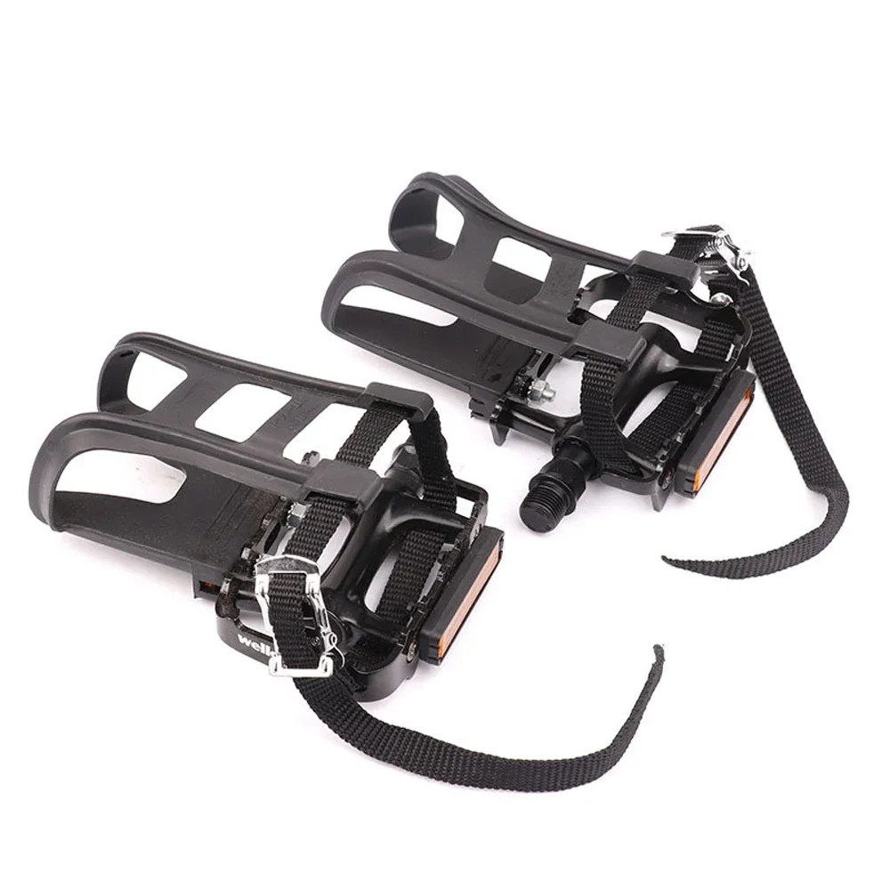 

WELLGO M248 Bicycle Pedal Dog Mouth Cover Fixed Bicycle treadle Dog Mouth Set baseboard Road Bike Pedal Mountain Bike foot hold