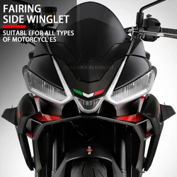 Motorcycle Fairing Side Winglet Aerodynamic Wing Deflector Spoiler For Aprilia RSV4 X Tuono V4 660 Factory RS660 RS250 RS125 50
