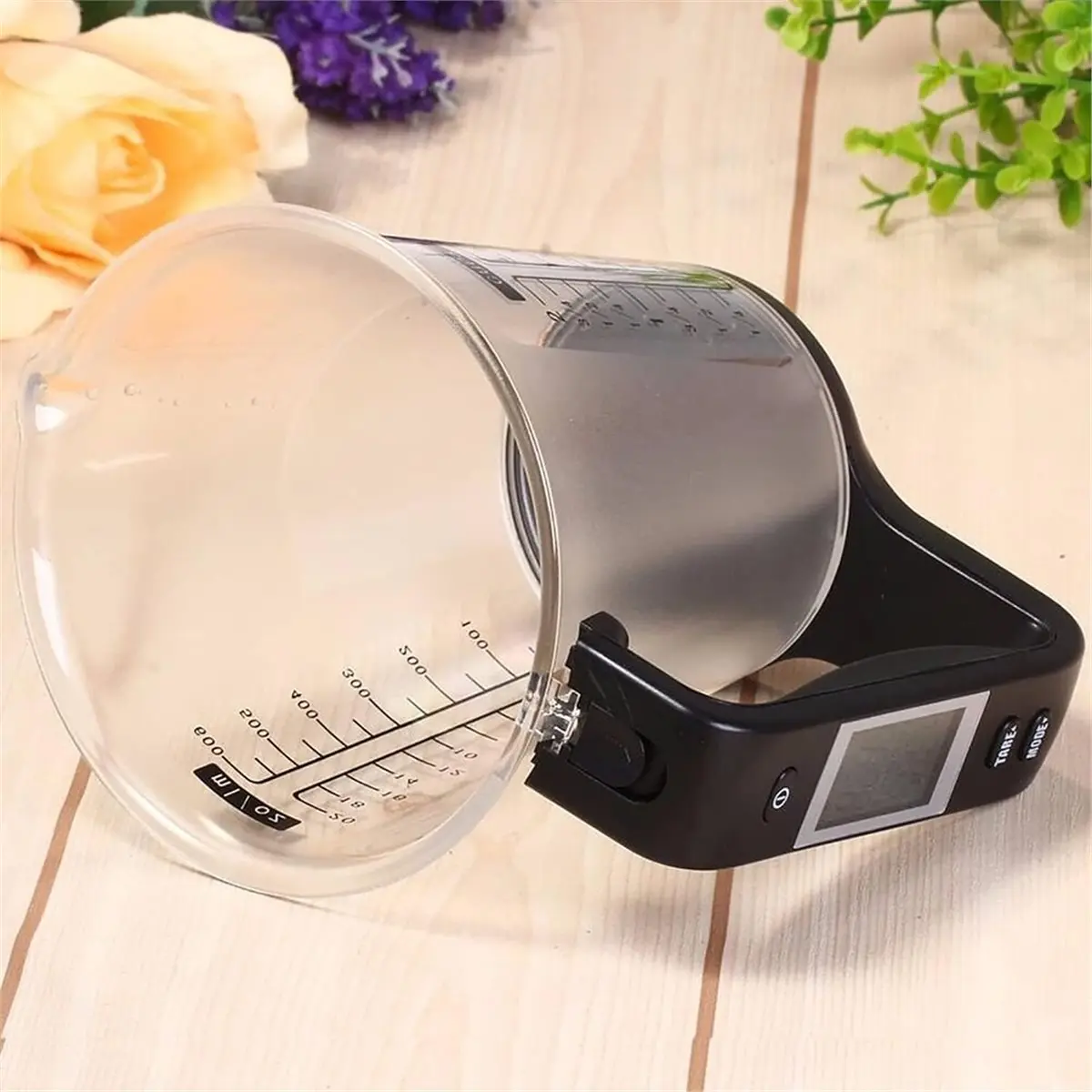 Oct Sale 1Pcs Digital Kitchen Electronic Measuring Cup Scale with LCD Display for Precise Cooking and Baking