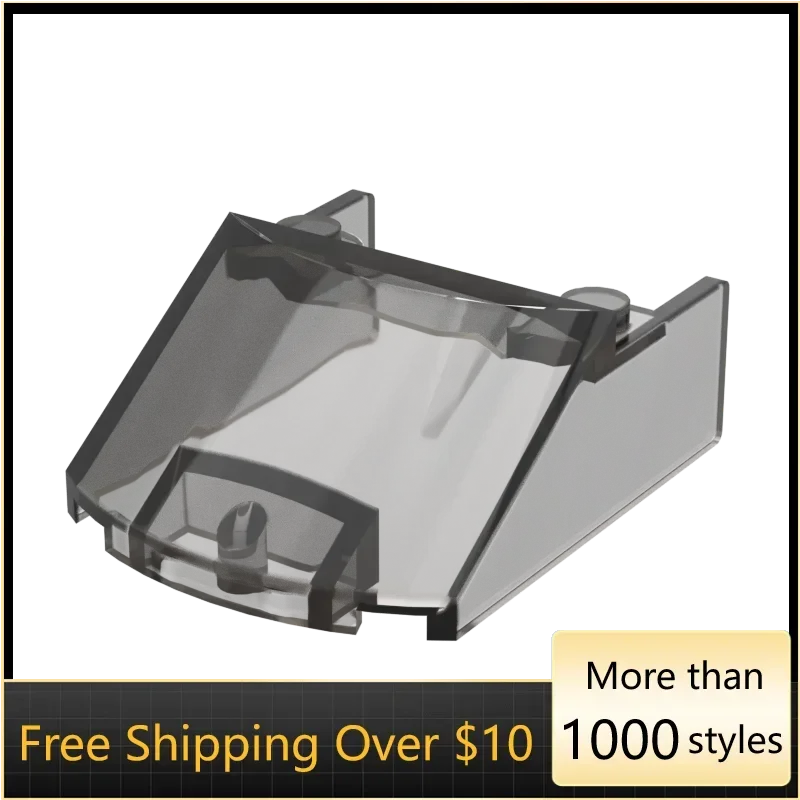 

10 шт., высокотехнологичные сборные частицы 18972, 5x4x1,3, стеклянный кирпич, комплект строительных блоков, сменная часть, игрушка для детей, подарки