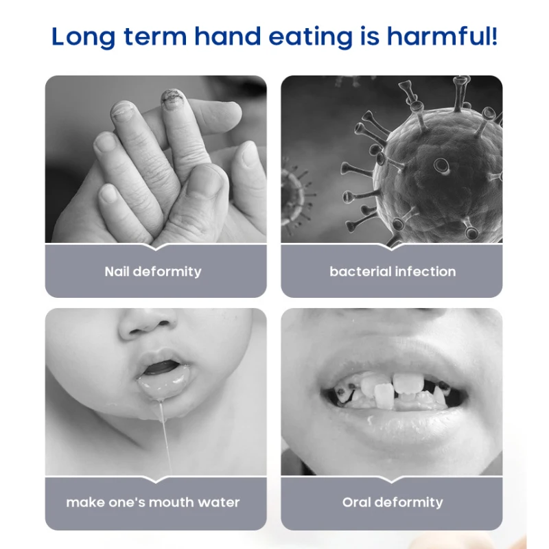 Bitter Water Prevent Children From Biting Their Nails Nail Cream Safe And Non-toxic Stop Thumb Sucking For Kids Toddlers TSLM2