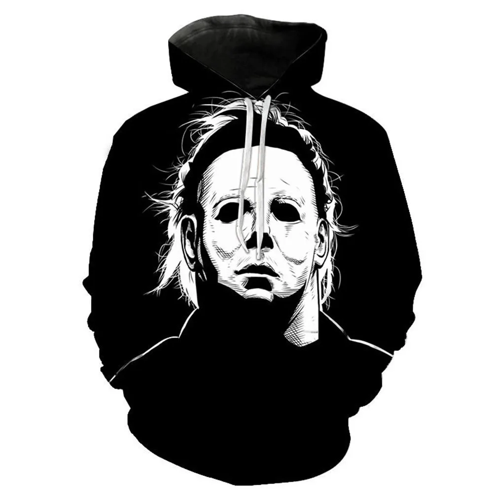 

Hot Michael Myers 3d Print Men/Women Laxity Hoodie Casual Oversized Pullover Popular Sweatshirt Fashion Tops Trend Men Clothing