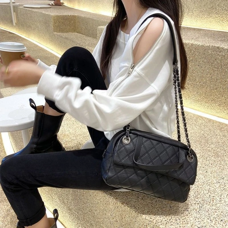 Loose Off-shoulder Sweatshirt for Women Nice Color Kpop Y2k Style 2000s Casual Sweat-shirt Dropshiping Emo Woman Pullover Tops - view 6
