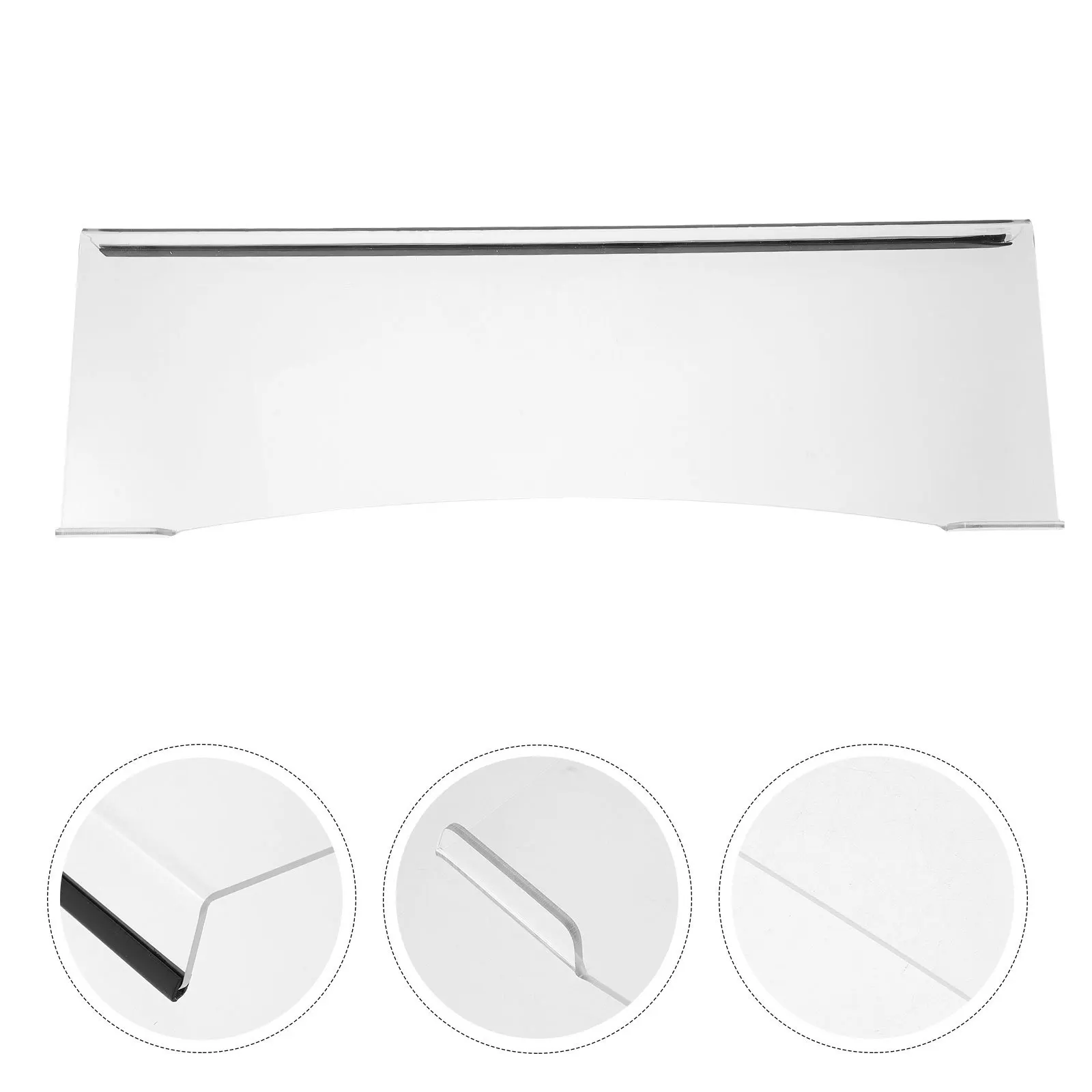 

Acrylic Keyboard Stand For Desk Anti-Slip Surface Smooth Edge Modern Aesthetic Computer Office Gaming Accessories Laptop