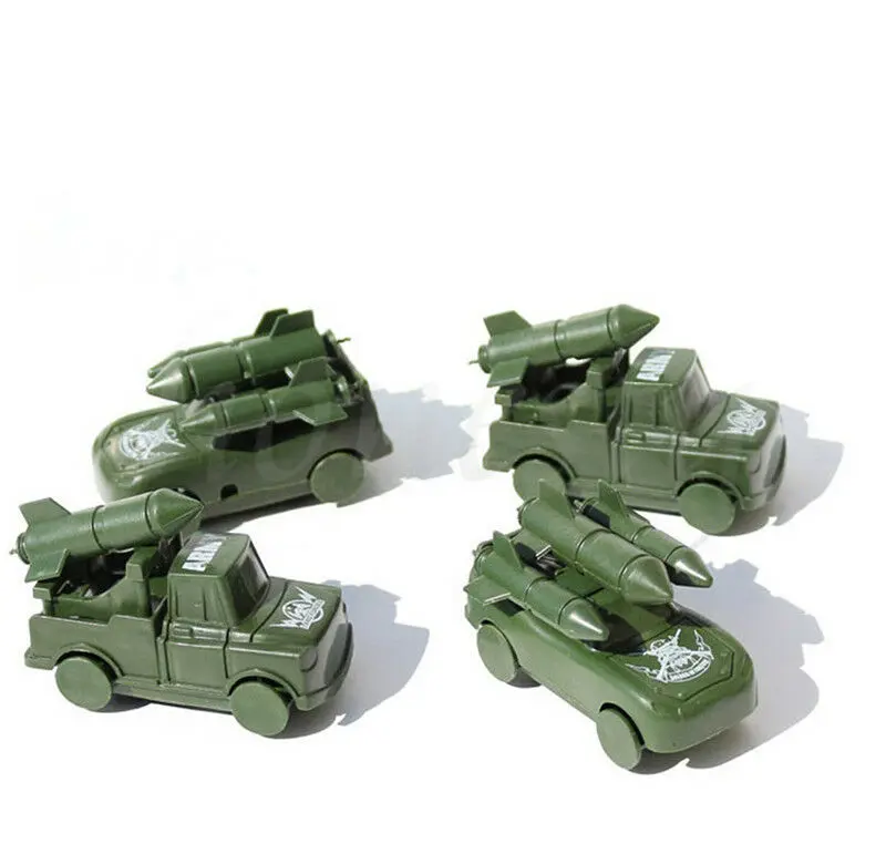 1pc Military Truck Gun Weapon Model Army Men Toy Soldier Accessory 8 Styles