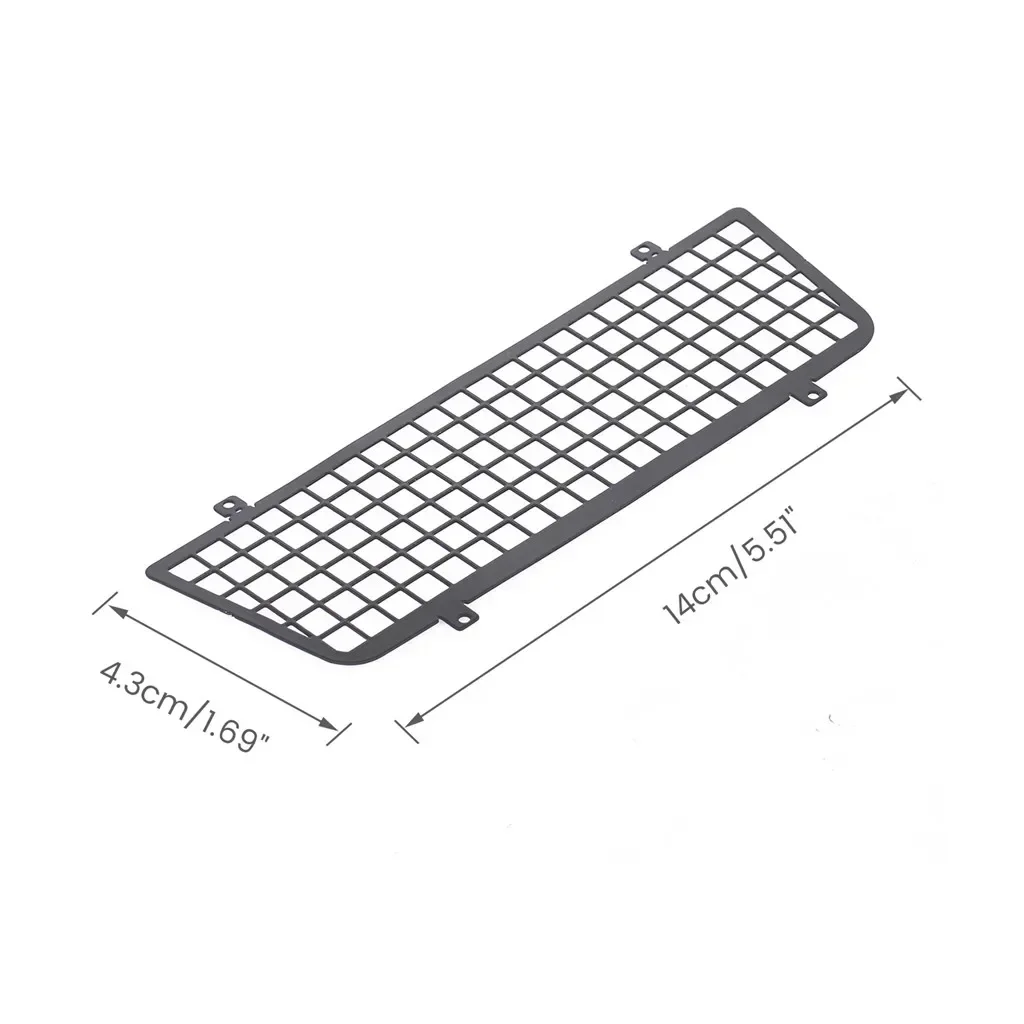 for 1/10 RC Car Crawler Window Protective Net Metal Window Guard Mesh for Traxxas 82024-4 RC Car Parts