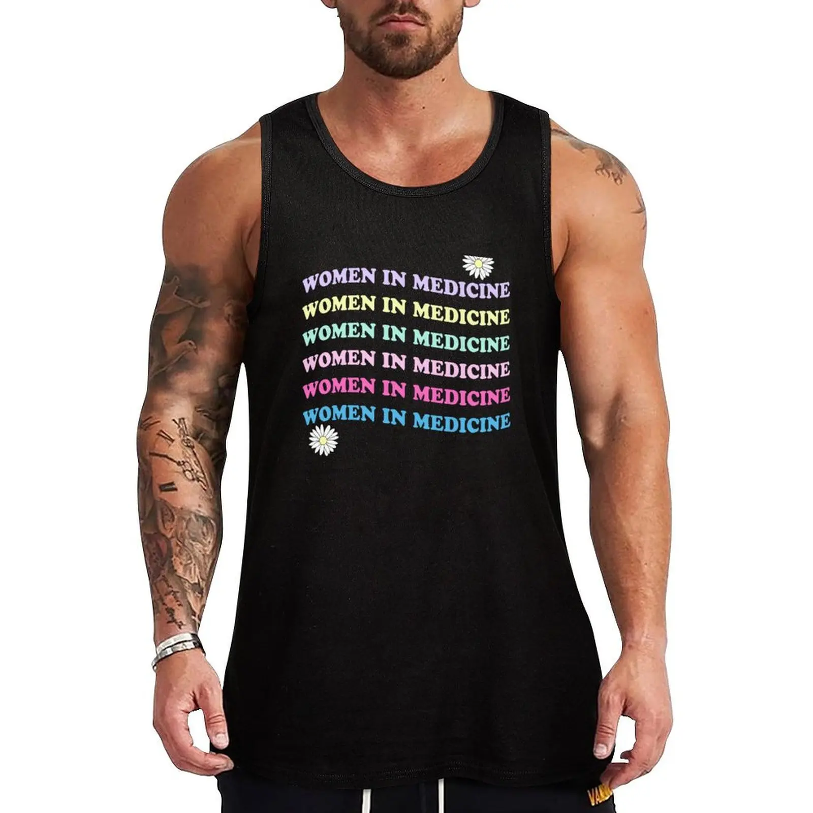 

women in medicine Tank Top Essential Tank Top Cotton Casual Sleeveless Undershirt