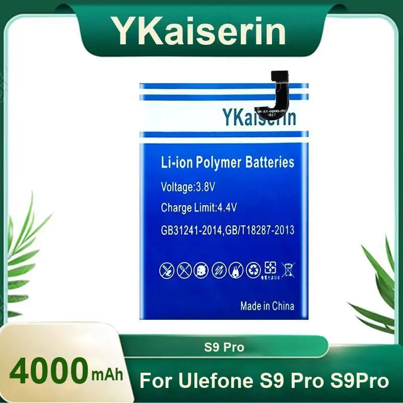 

Аккумулятор мобильного телефона емкостью 4000 мАч для Ulefone S9 Pro S9pro высокой емкости
