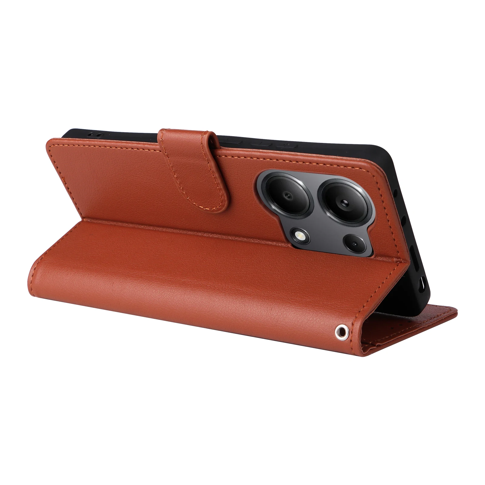 CAESBON Wallet Card Slot Stand Magnetic Flip Leather Case For Xiaomi Redmi Note 12S 12 Pro 11 11S 10S 9 8 Pro 7 12C Poco X5 Pro