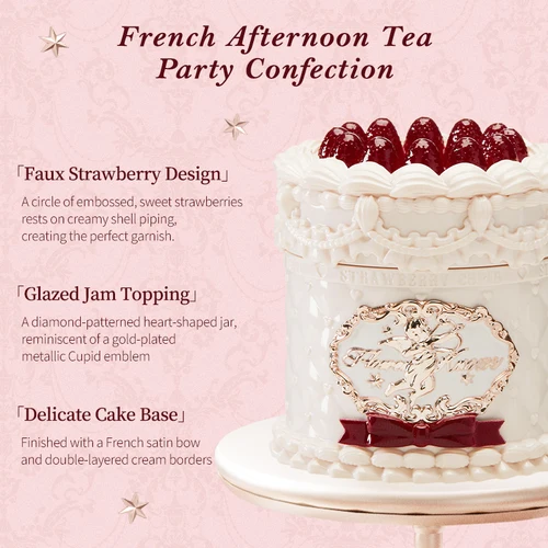 Imagen 2 del producto Flower Knows Strawberry Cupido Collection Pastel Crema Labial 5ml terciopelo