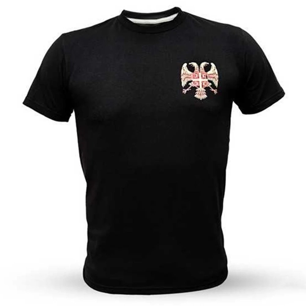 Serbian Military Operations Special Force Men T-Shirt Short Sleeve Casual 100% Cotton O-Neck T Shirts