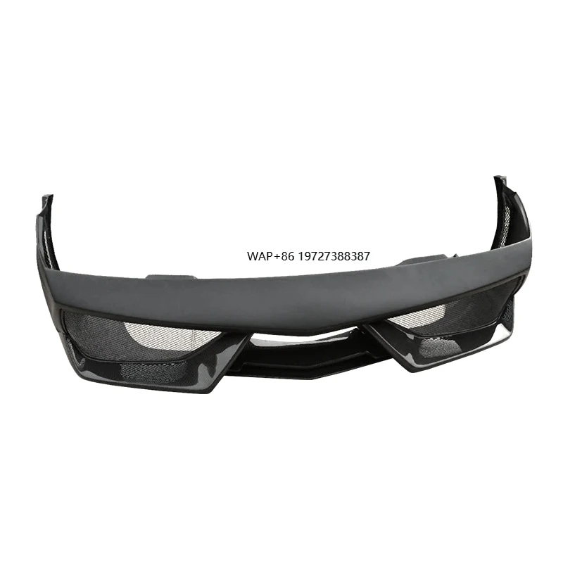 

For Gheraldo 2004-2007 Carbon Fiber Hybrid Fiberglass Front Bumper