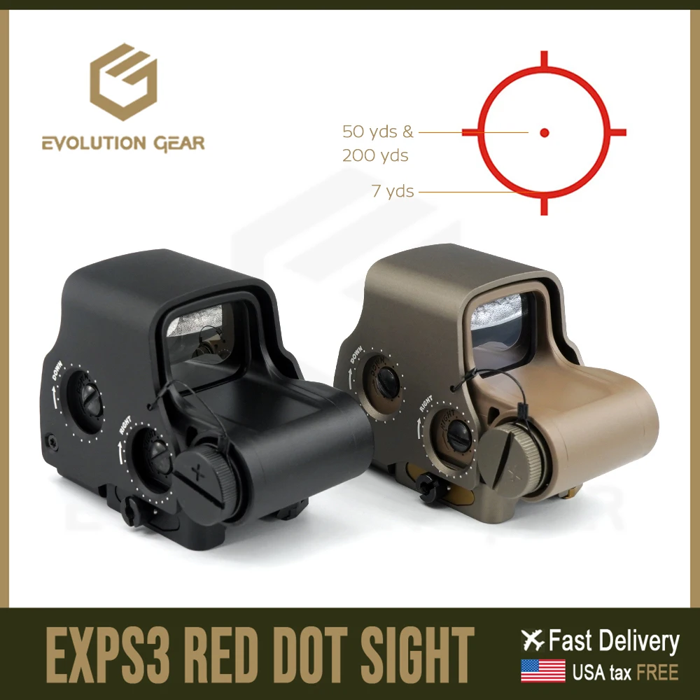 

2022.Ver Evolution Gear EXPS3 558 GEN II Красный точечный прицел оружия ночного видения 20 мм виверный прицел с оригинальной маркировкой