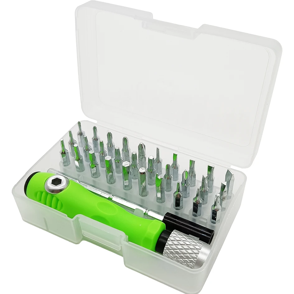 

32 in 1 multifunctional set screwdriver Portable repair tool Home repair tool Mobile repair combination tool
