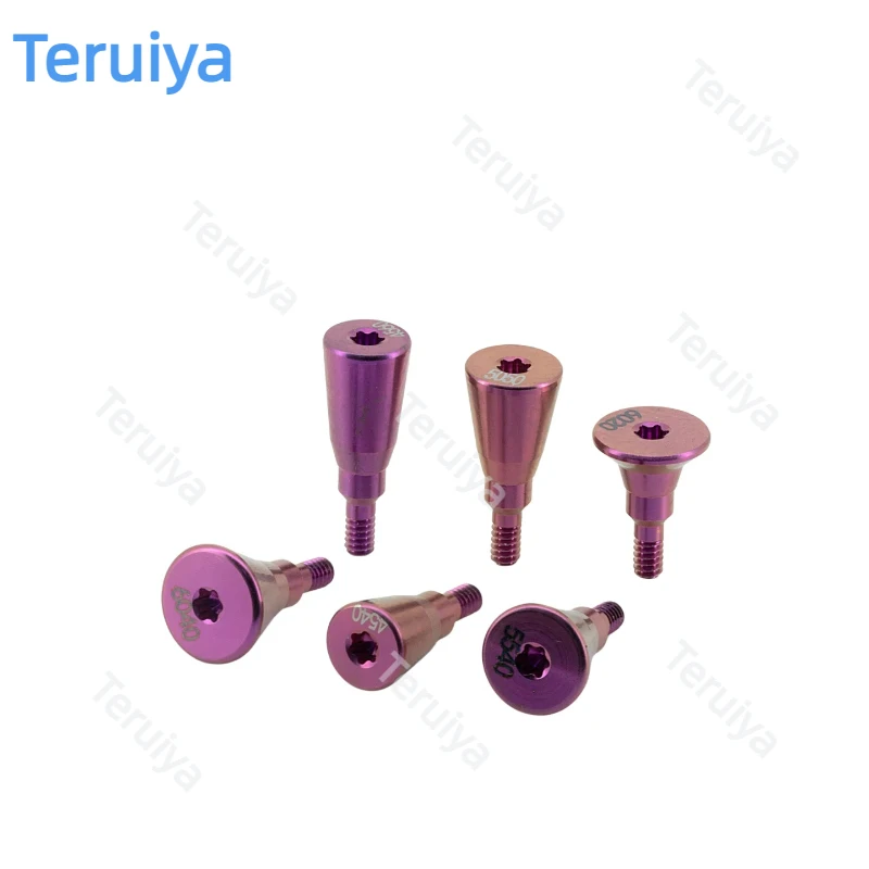 10Pcs NC/RC Regular Restoration Healing Cap Sealing Screw, Fits Straumann ITI Healing Abutment for Dental Implant
