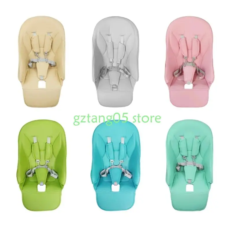 57EE ベビーハイチェアクッションセット PU レザーシートインサートパッド 快適なダイニングをお楽しみください