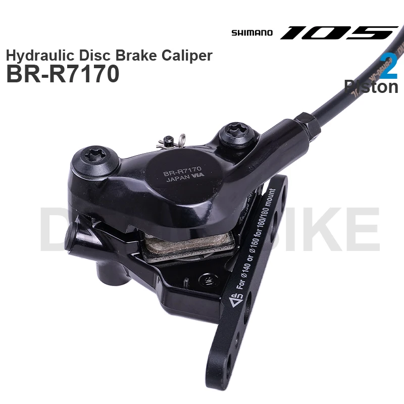 SHIMANO 105 Groupset  DUAL CONTROL LEVER ST-R7120 Hydraulic Disc Brake BR-R7170 Original Parts