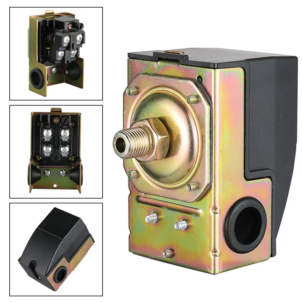 

Automatic Adjustable Water Pressure Switch Pressure Controller 1/4" 1.4-2.8kg Water Pressure Switch External Thread Hot Sale