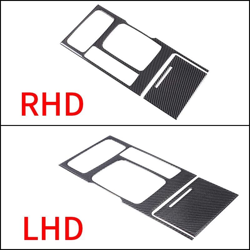 

Для Toyota Land Cruiser LC200 2005-2012: Защитная накладка на центральную консоль и панель КПП из мягкого карбона, аксессуары для тюнинга