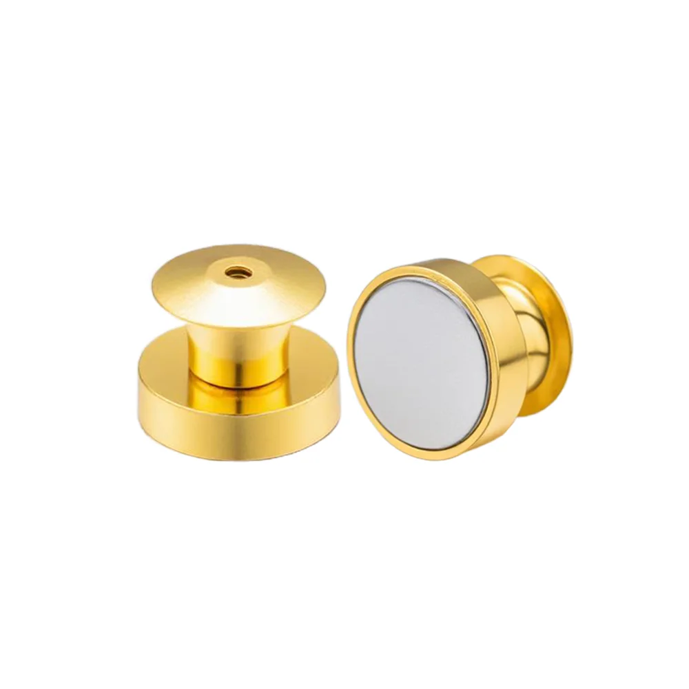 10 Stück Magnetische Broschen-Verschlüsse Metall-Verschlussnadeln Sicherungsverschlüsse für DIY Broschen Abzeichen Schmuckherstellung – Detail 4