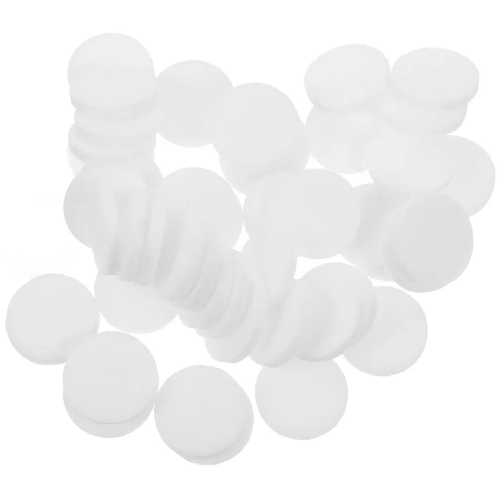 

100 Pcs Cotton Diffuser Pads Essential Oil Aroma Release Natural Scent Tablets White 20mm Round Long Lasting Fragrance Home