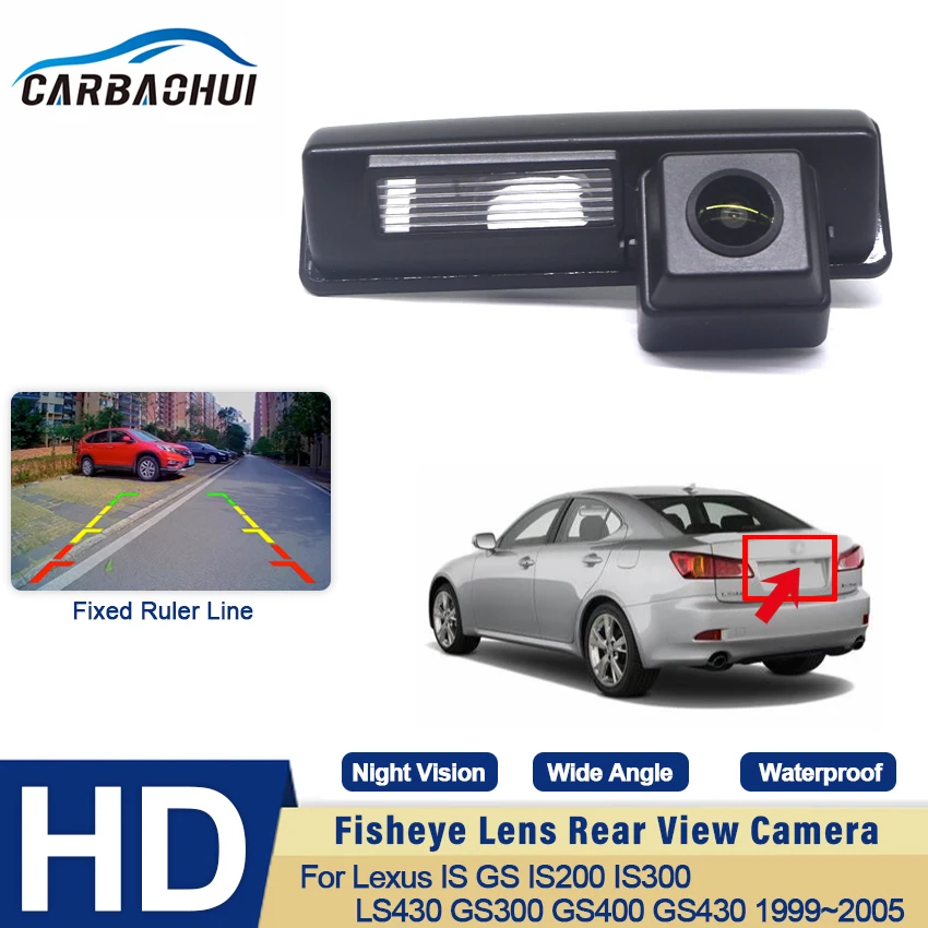 Rear View Camera Reversing Camera Car Back up Camera HD CCD Night Vision For Lexus IS GS IS200 IS300 LS430 GS300 GS400 GS430