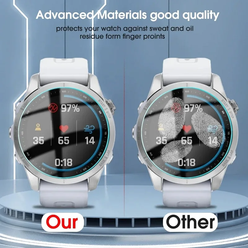 For Garmin Fenix 7X 7 7S Pro Tempered Glass Screen Protector for Garmin Fenix 7X/7X Pro/7S/7S Pro/7/7 Pro Protective Film