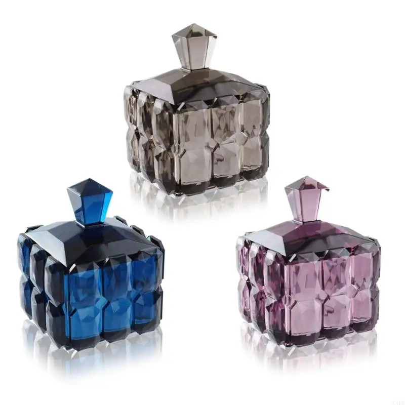 

C1FE 2 Pcs Cube Jar Storage Box Molds Epoxy Silicone Bottle Mold Jewelry Casting