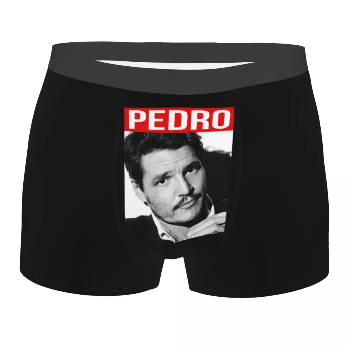 Men's Retro Pedro Pascal Underwear Movie Fashion Boxer Shorts Panties Male Soft Underpants