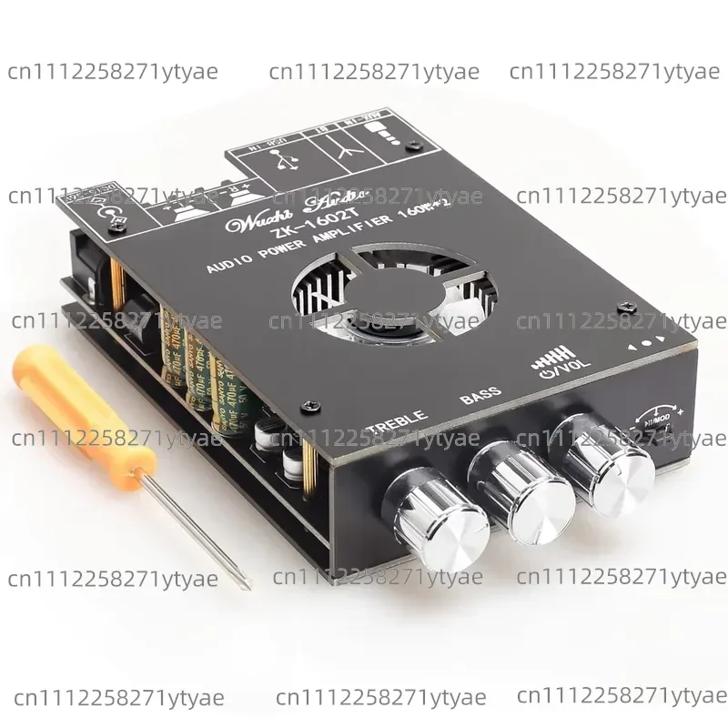 ZK1602T HiFi-чип TDA7498E, усилитель звука Bluetooth, автомобильный аудиоусилитель 160WX2 с регулировкой тембра и басов