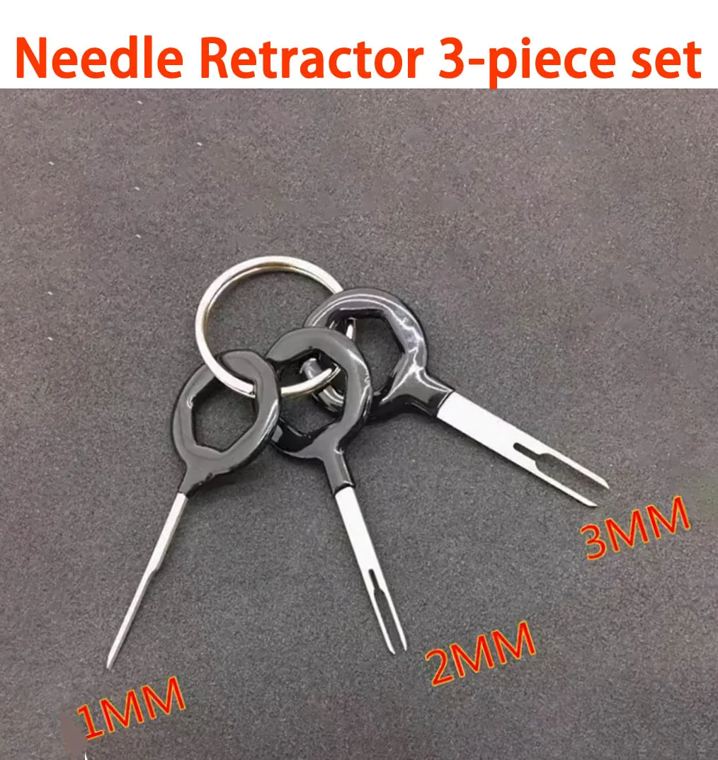 18/36 pcs Wire Harness Terminal Removal Repair Tool Wire Crimp Connector Pin Kit Automotive Wire Harness Plug Terminal Unpinner