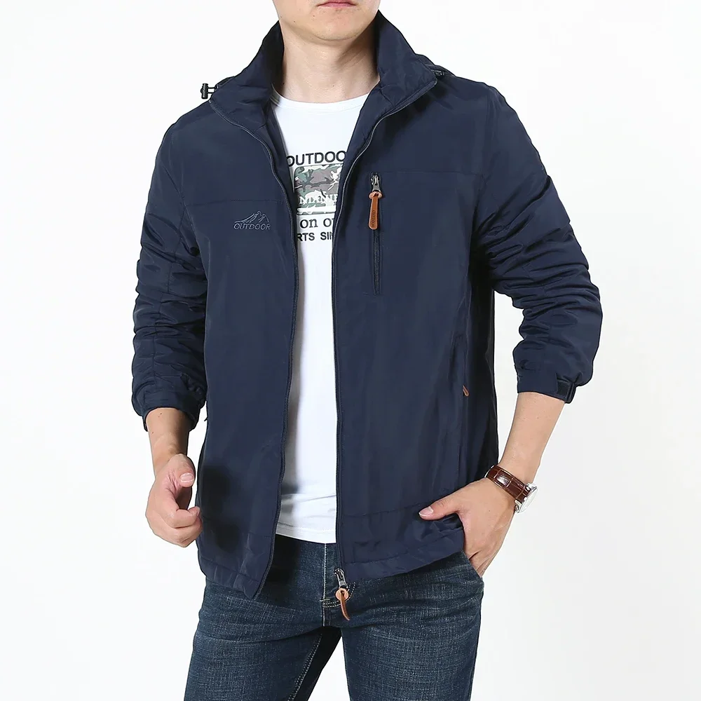 

Outdoor Mountaineering Fishing Hunting Quality Autumn Winter Warm Jacket Camping Hiking Windproof Men's Fleece Hooded Jackets