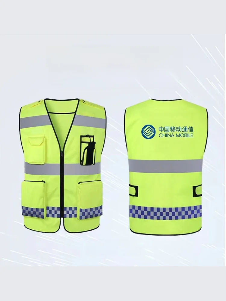 

Светоотражающий жилет Se из ткани быка Дышащий спасательный жилет Construction Se Vest Trfic Светоотражающий жилет для защиты труда...