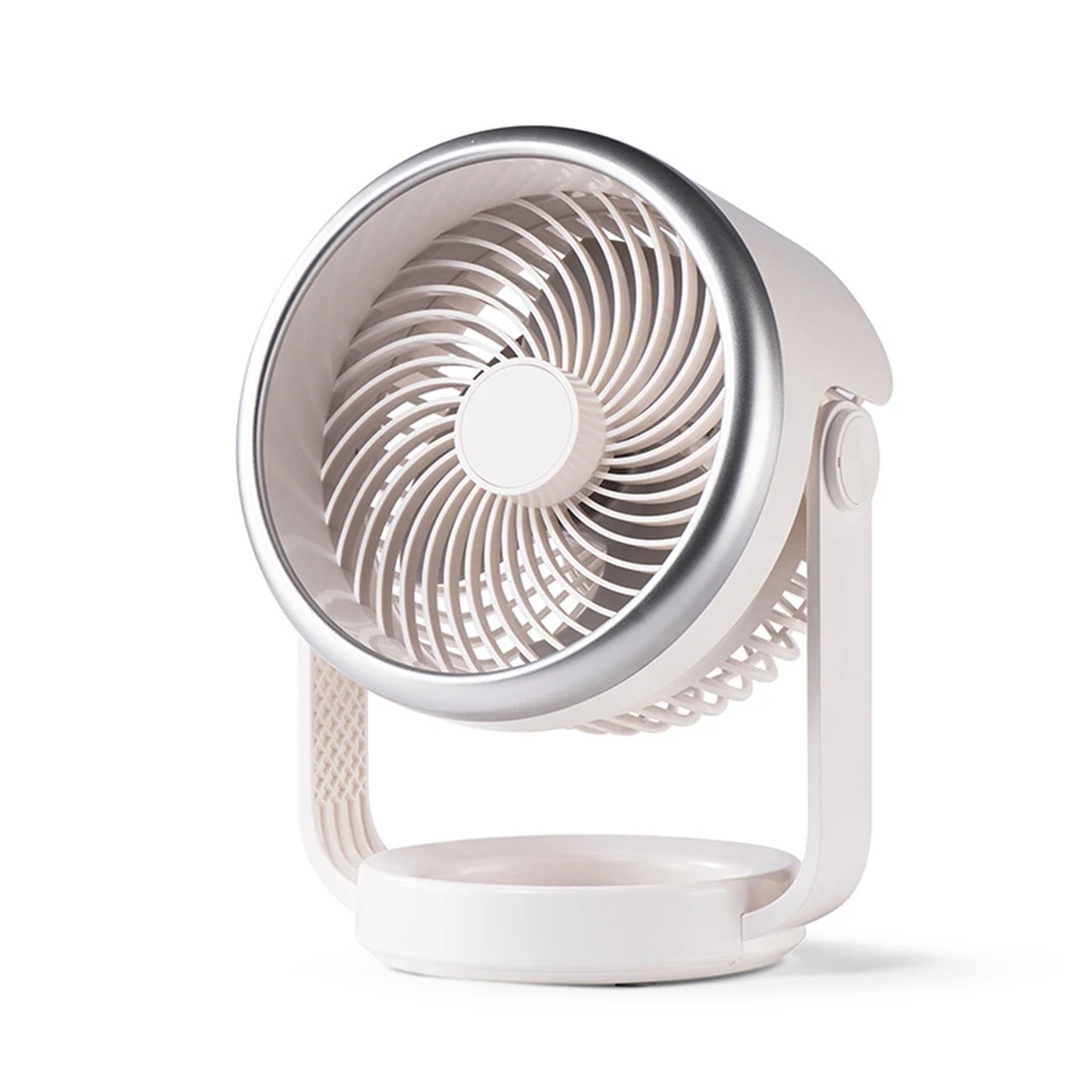 

Portable Fan Air Circulator For Relaxing Multi-purpose Use Adjustable Airflow Speed Battery Operated Compact Design