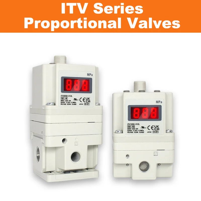 

SMC Type ITV Series Electro-Pneumatic Regulator Proportional Valve for Laser Cutting ITV1050/2050/3050-312L 012N
