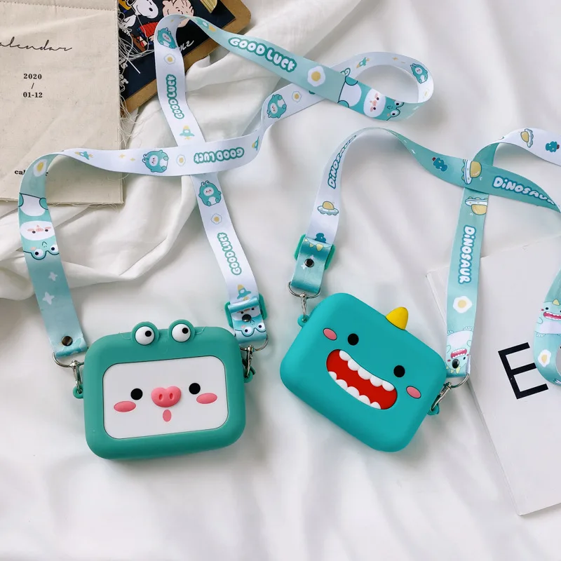 Kinderen Messenger Portemonnee Siliconen Kinderen Een Schoudertas Prinses Mooie Ouder Kind Decoratie Zak Mini Bag Handtas