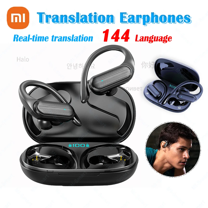 Xiaomi AI Translation Earphones A520 Real-time Translation Earbuds 144 Languages Travel Study Abroad Translation Earphones