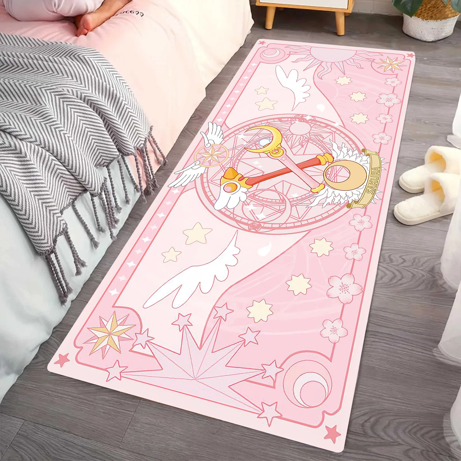 

Pink Floor Mats Kitchen Rug Carpets Flannel Anti-slip Bathroom Accessories for Living Room Doormat Entrance Foot Mat Home Decor