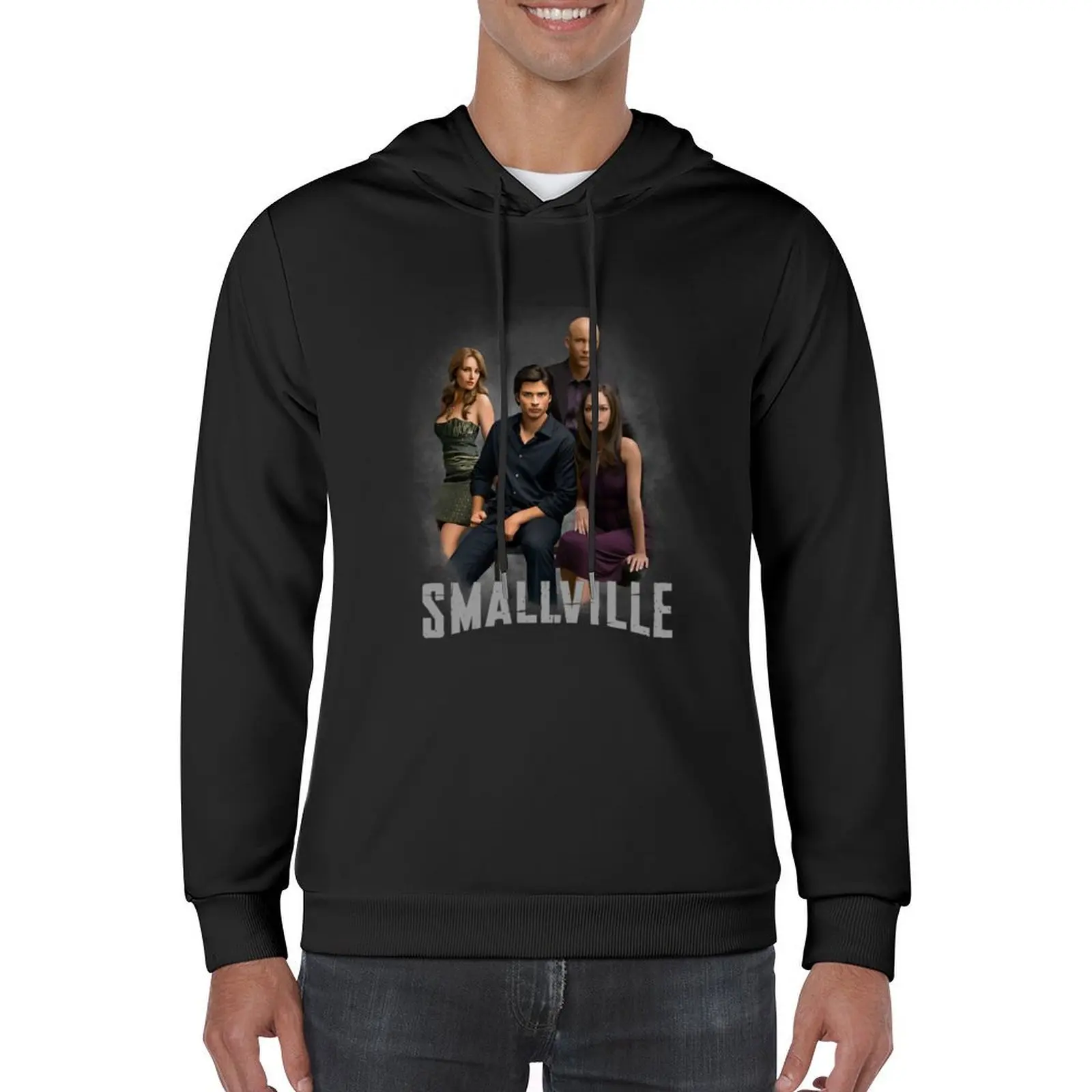 Smallville Group هوديي ملابس رجالية مصمم ملابس الخريف سترة الرجال أنيمي الملابس هوديي