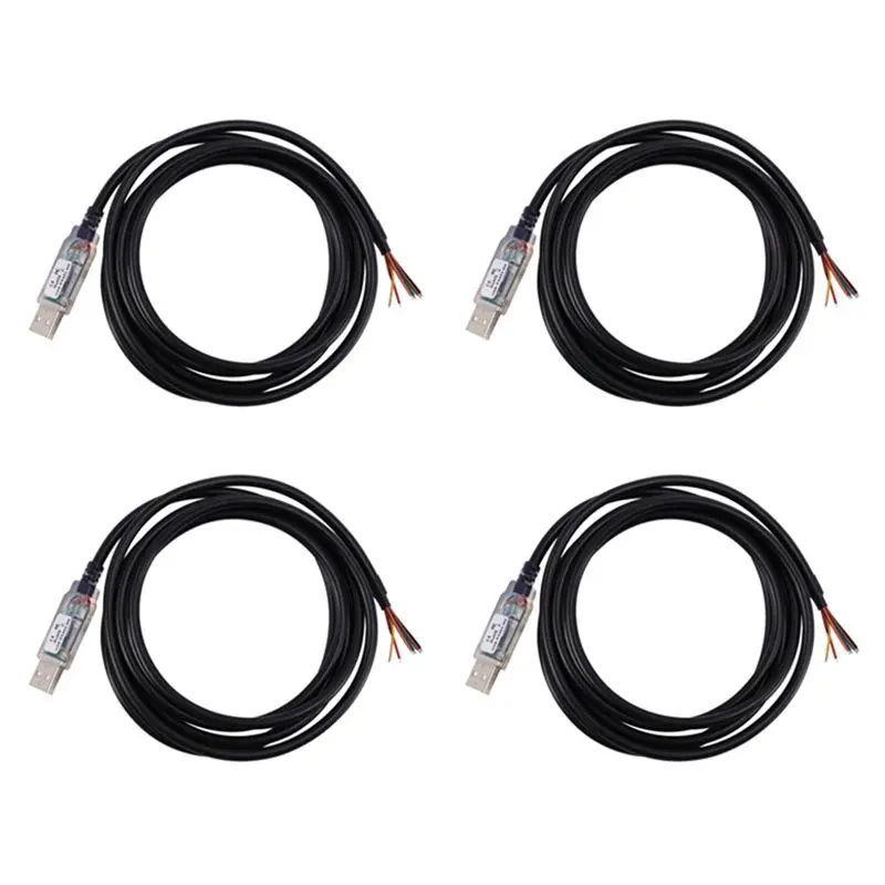 Classic-4X 1.8M Long Wire End,USB-Rs485-We-1800-Bt Cable,USB To Rs485 Serial For Equipment,Industrial Control,Plc-Like Products