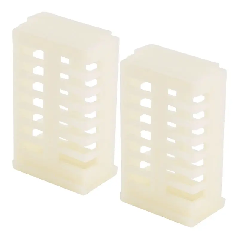 AT63-100 Pcs Removable Bee Cage Beekeeping Equipment Beekeeping Supplies Bee Queen Cage Moving Catcher Cage Multifunction Bee Ki