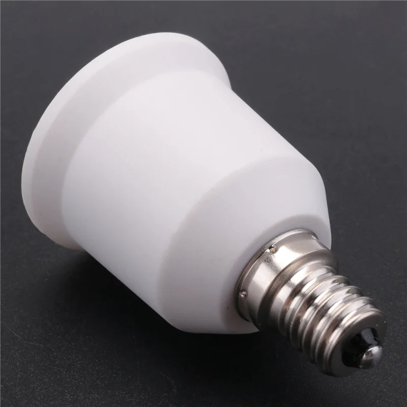 

A84X-48 Pack E12 To E26 Adapter E12 Light Socket To Medium Base E26 E27 Converter Light Socket Adapter Chandelier Socket
