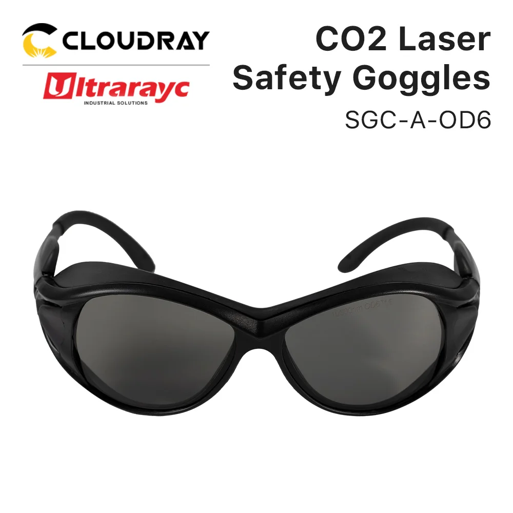 Ultrarayc 10.6um CO2 Laserowe okulary ochronne typu A Małe okulary ochronne Osłona okularów ochronnych do maszyny laserowej Co2
